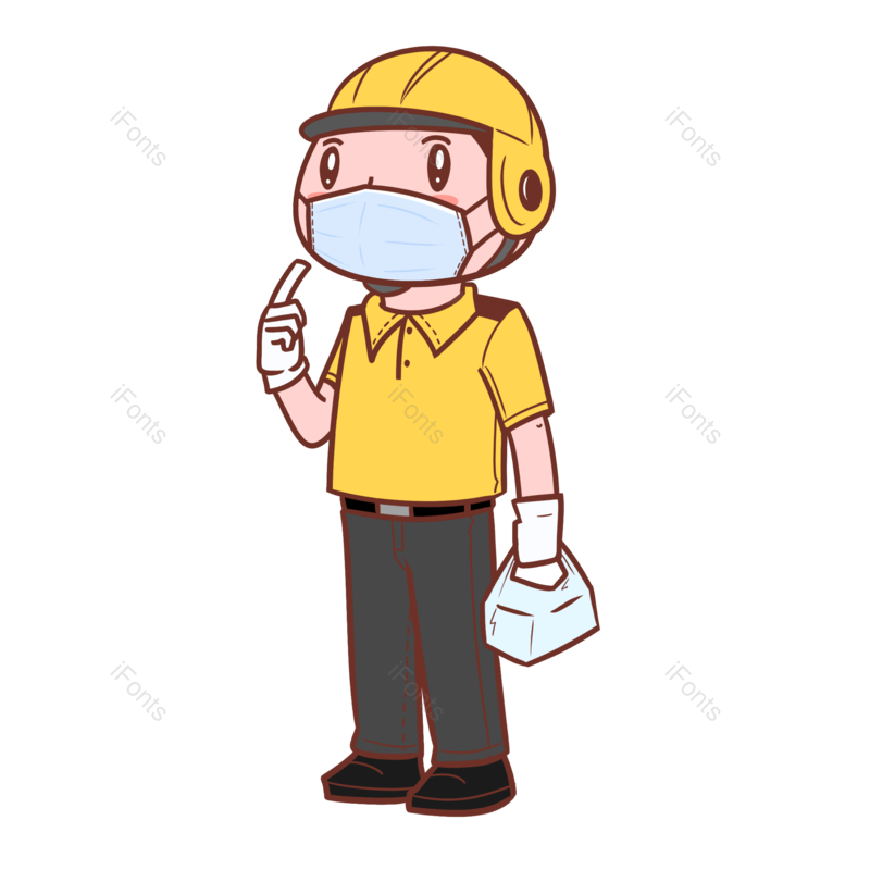 卡通图片,素材元素,人物PNG,职业免抠素材